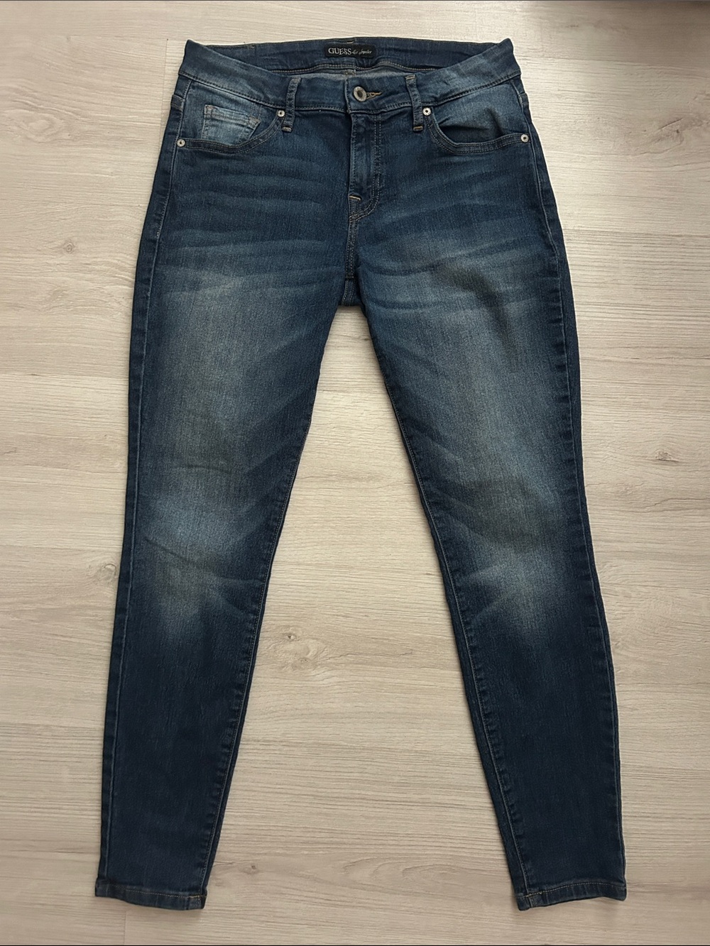 Guess Women's Dark Blue Skinny Jeans